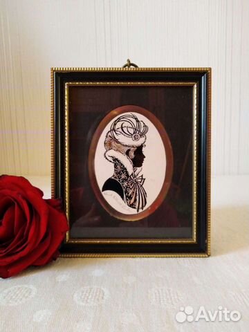 Панно антикварное, Англия