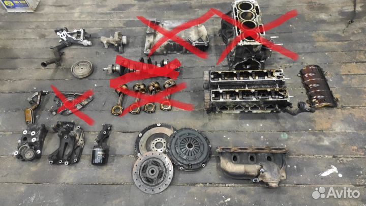 Двигатель по частям Peugeot 406 Citroen