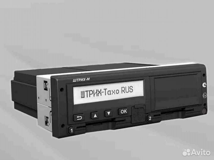 Тахограф Штрих-М с чипом скзи. Годовая гарантия