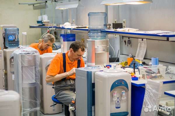 Ремонт и обслуживание кулера для воды