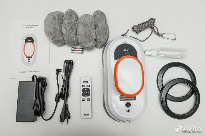 Робот-мойщик окон dBot W100