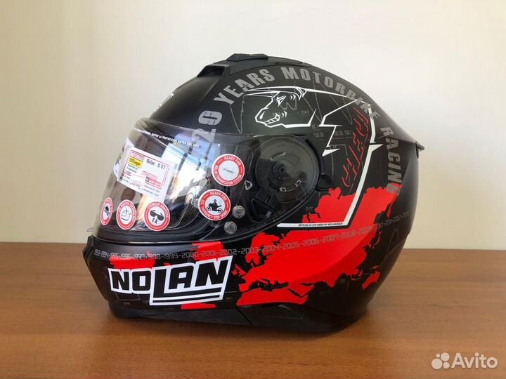 Мотошлем Nolan N87 Iconic Replica N-com C.Checa XL