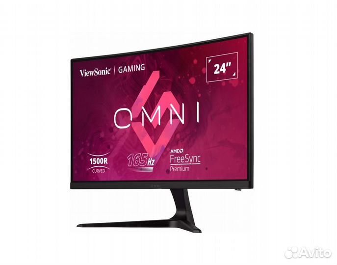 Монитор ViewSonic VX2418C 24 черный