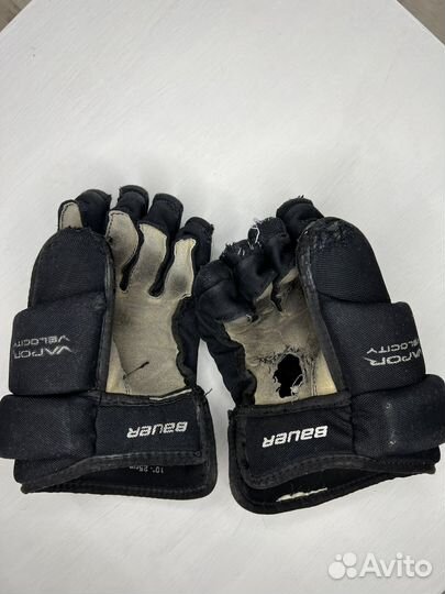 Краги хоккейные bauer, размер 10