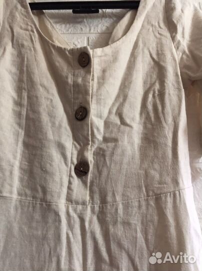 Платье лен