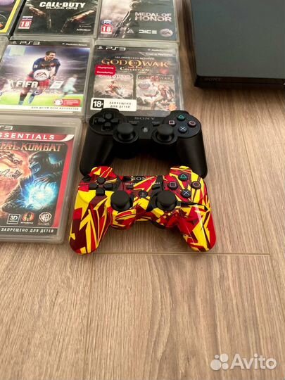Sony PS3 Slim + 49 игр