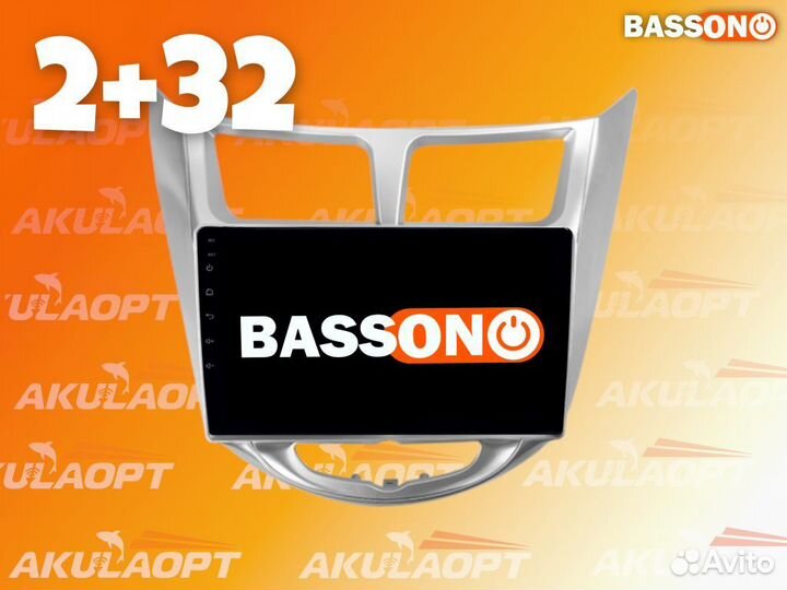 Магнитола Hyundai Solaris 2011-2016