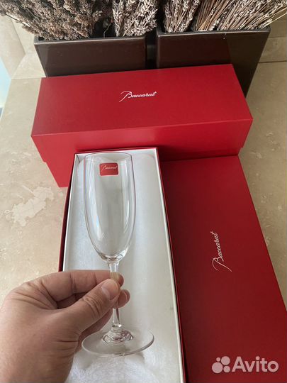 Baccarat оригинал фужер бокал для шампанского