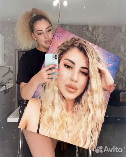 Портрет на холсте по фото в Нижнем Новгороде