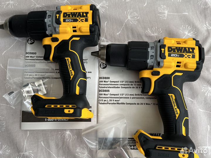 Шуруповерт ударный DeWalt dcd805 Мексика оригинал