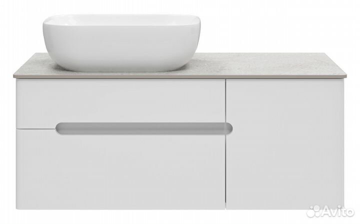 Тумба с раковиной Misty Роял П-Роя-01100-011П2Я