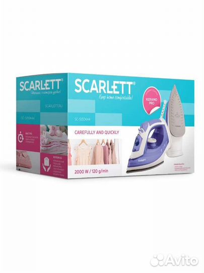 Утюг scarlett новый
