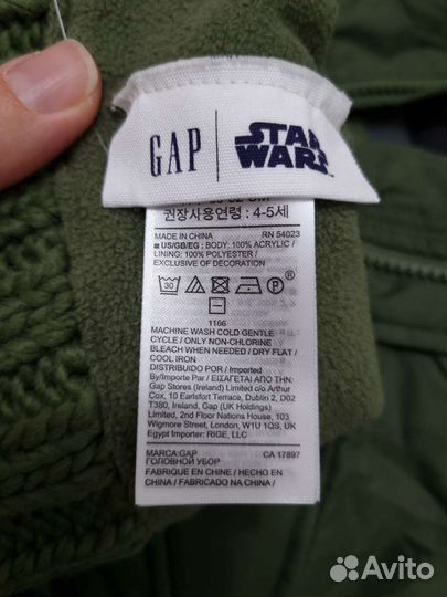 Шапка Gap, 4-5y, новая