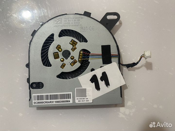 Вентилятор (кулер) для ноутбука Dell Inspiron 15