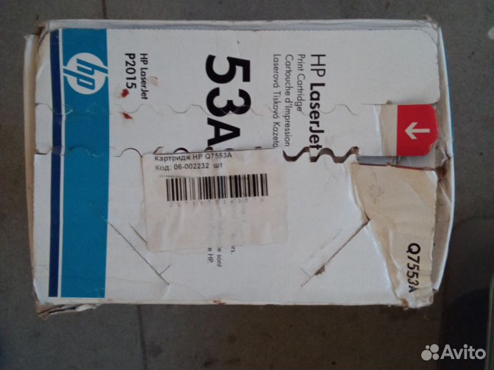 Картридж hp Q7553A