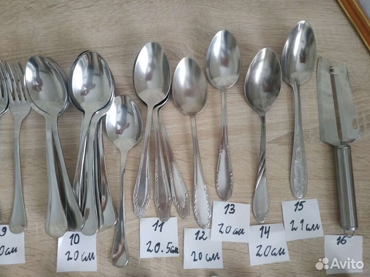 Вилки ложки ножи ножницы молоток для мяса