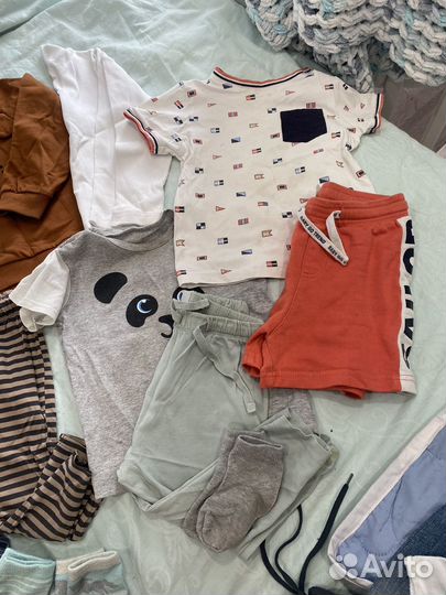 Вещи пакетом, hm на мальчика 80-86