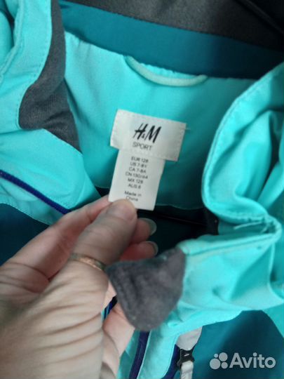 Куртка hm на мальчика 128