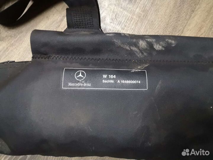 Mercedes w164 сетка в багажник