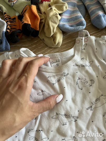 Большой пакет вещей на мальчика 0+