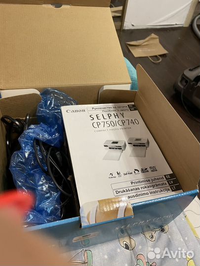 Фото принтер компакт canon selphy cp750
