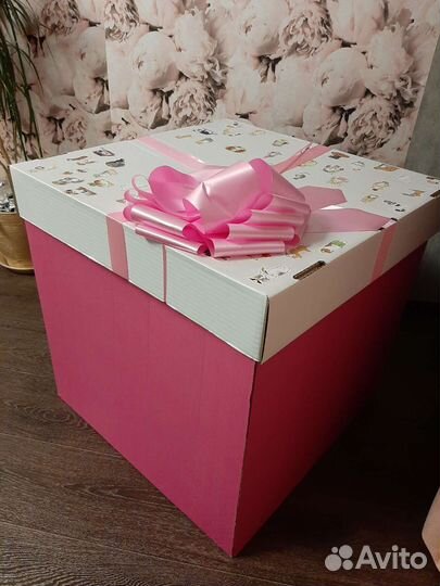 Подарочная коробка 40см40см40см