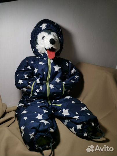 Зимний комбинезон для мальчика