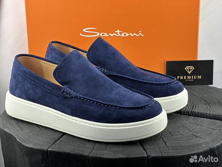 Мужские лоферы Santoni