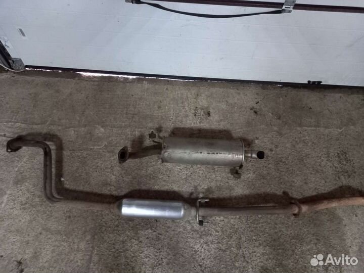 Глушитель резонатор Geely mk cross