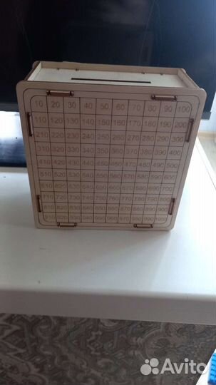 Копилка новая деревянная на 50 тыс