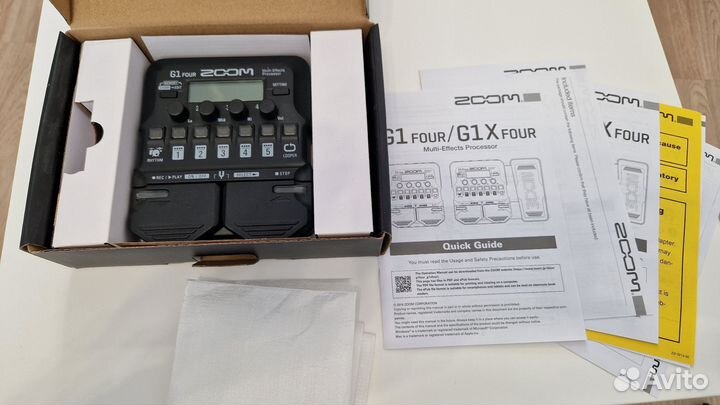 Zoom g1 four гитарный процессор