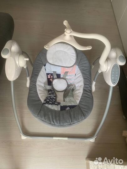 Детские электронные качели для новорожденных