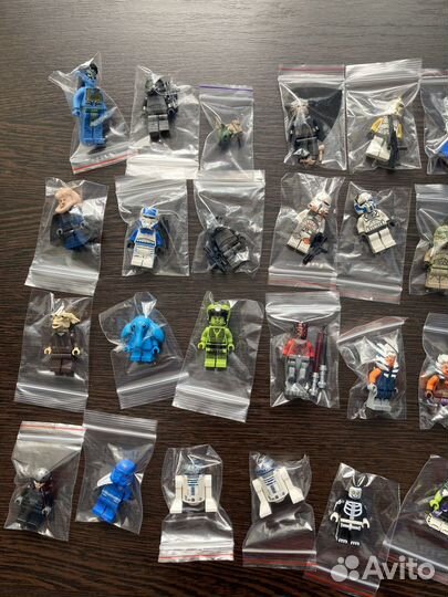 Мифигурки Lego разных серий