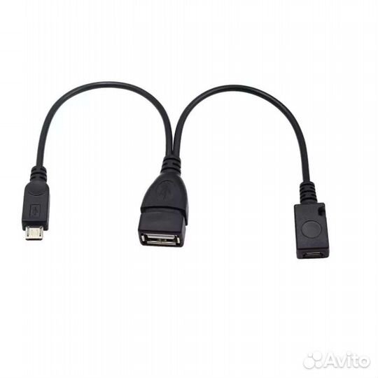 Переходник USB OTG microUSB