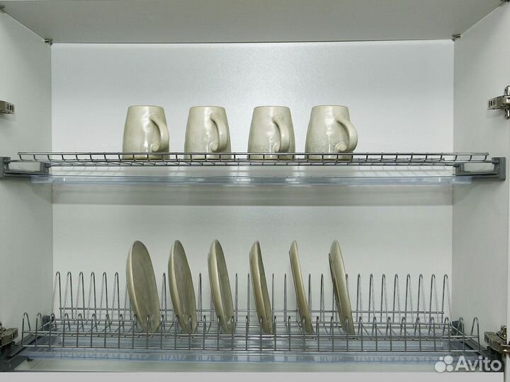 Сушилка для посуды в шкаф 50 см нерж сталь