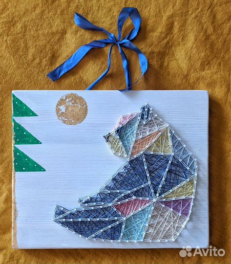 Интерьерное авторское панно ручной работы