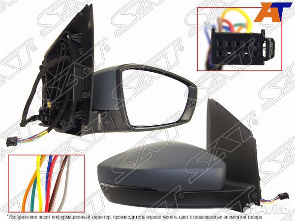 Зеркало volkswagen polo