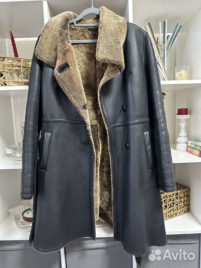 Дубленка натуральная женская 44 lacoste