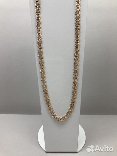 Цепочка на шею под золото