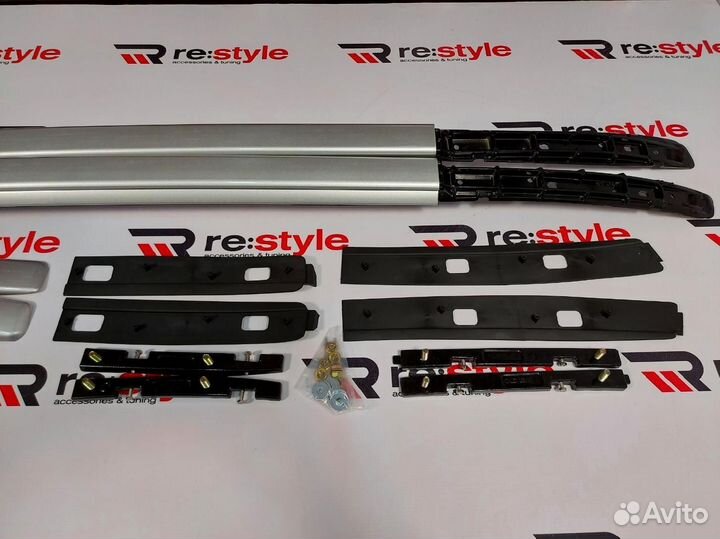 Рейлинги Mitsubishi Outlander с13г Серебро S2049