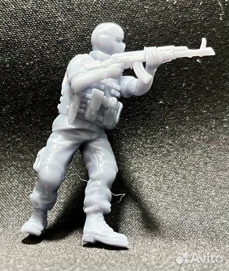 Миниатюра африканских солдат 1/35