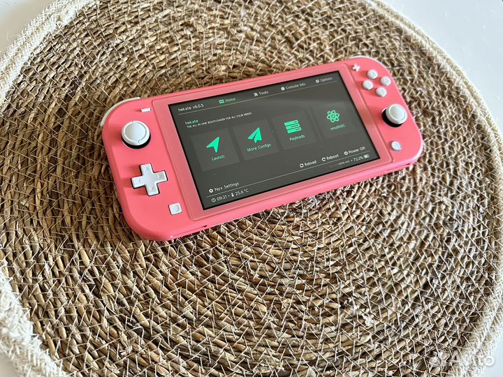 Прошитая Nintendo Switch Lite Pink (hwfly/pico)