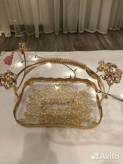 Фруктовница на ножке