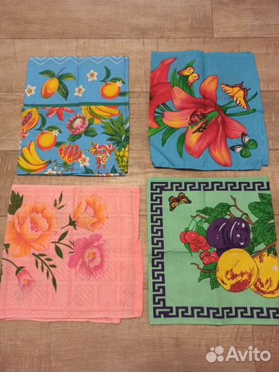 Набор кухонных полотенец 4 шт