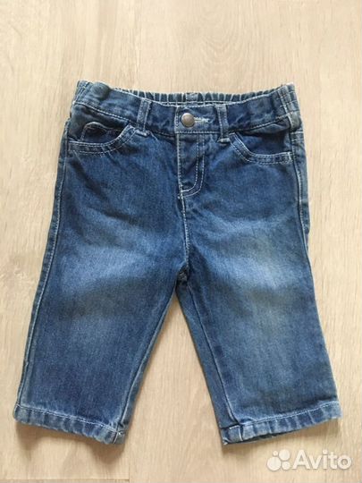 Джинсы 3-6м