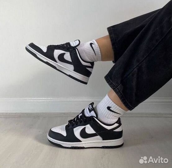 Кроссовки Nike Dunk Black White