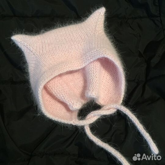 Чепчик женский с ушками