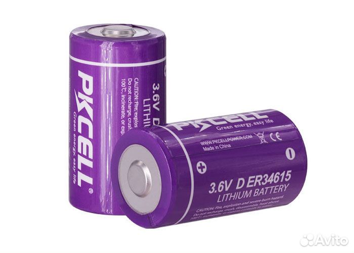 ER34615 LS33600 3,6V элемент литиевый Pkcell