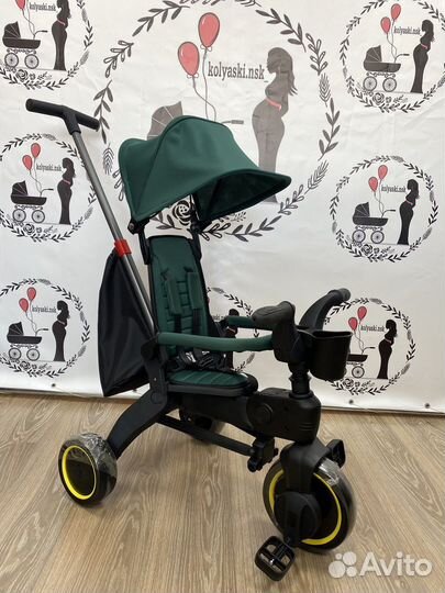 Трехколесный велосипед складной Luxmom S7 новая