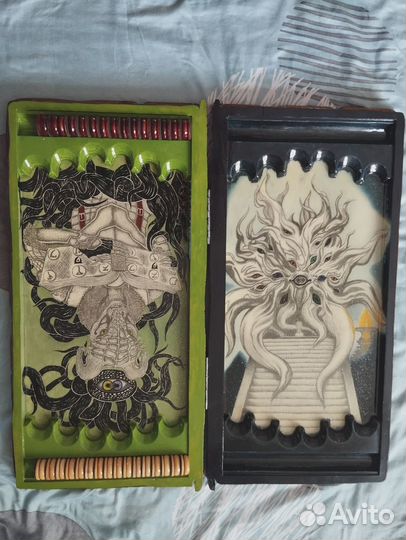 Нарды oblivion резные ручной работы